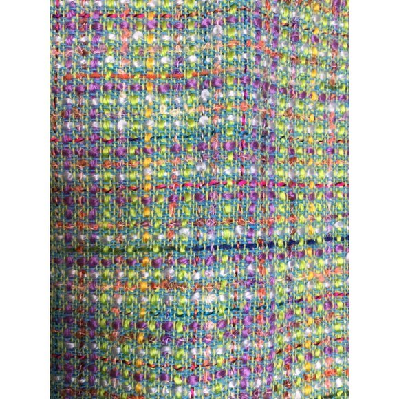 Lew Magram Collection Womens Vintage  2-Piece Blazer & Skirt Set Size 8 Multicol - Picture 2 of 11